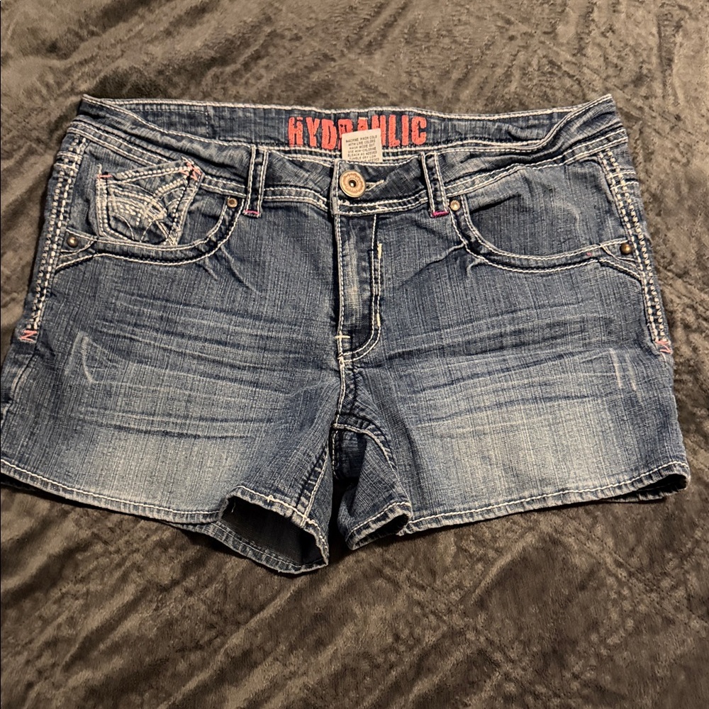 Hydraulic Women's Dark Blue Jean Shorts